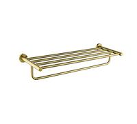 GLJTUO Modern Gold Bathroom Accessories Set Stainless Steel 304 Wall Mount Toilet Paper Holder Towel Bar Robe Hook Rack,1 Pcs
