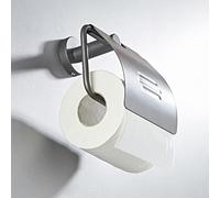 GLJTUO Modern Gray Bathroom Accessories Set With Brass Toilet Brush Holder Towel Racks Paper Towel Shelf Shower Soap Dish Wall Hook Hairdryer Rack And Double Towel Bar,Par Holder Bar-a