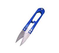 GLJTUO Multicolor Trimming Sewing Scissors Nippers U Shape Clippers Yarn Stainless Steel Scissors Tailor 10.5cm*2.3cm,Onecolor-3 PCS