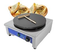 GLJTUO Non-Stick Pancake Baking Machine 50-300℃/Electric Frying Pan 3000W Pancake Maker Griddle With 15.7"/40Cm Flat Plate/Commercial Pizza Machine For Making Omelets And Pancak