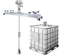 GLJTUO Pneumatic Tank Mixer Machine, Air Agitator for Efficient Paint and Ink Mixing, Ideal for Industrial and DIY Projects