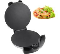 GLJTUO Portable Breakfast Pancake Machine - Perfect Chapati/Tortilla With Led Indicator - Automatic Electric Pancake Maker.