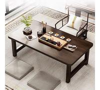 GLJTUO Portable Zen Coffee Table Solid Wood Side Table Lightweight Folding Table For Home Or Travel,A100Cm/39.4In,B-100Cm/39.4In