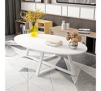 GLJTUO Side Table - White High Gloss End Table - Small Coffee Tables For Living Room Bedroom,Waiting Area Table, 100Cm×50Cm×45Cm,