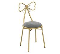GLJTUO Vanity Stool, Vanity Stools for Makeup Room, Round Ottoman Foot Stool, Velvet Footrest Vanity Chair for Bathroom Vanity, Bedroom, Living Room, Entryway, Offices