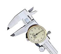 GLJTUO Way Shock Proof Metal Dial Calipers 0.01 High Resolution Stainless Steel Vernier Caliper Depth Diameter Measuring Tools,300mm