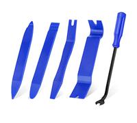 GLK Auto Trim Removal Tool Set, 5pcs Plastic Pry Tool Kit, Auto Trim Tool, Prying Tool, Car Door Panel Clip Revmoal Tool, Fasteners Remover