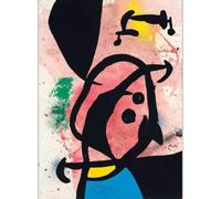 GLKFWVX Famous Joan Miro Posters The Rose Wall Art Surrealism Exhibition Canvas Painting Miro Prints Joan Miro Pictures For Home Decor 50X70cmX1 No Frame (2)