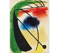 GLKFWVX Famous Joan Miro Posters The Shading Wall Art Surrealism Exhibition Canvas Painting Miro Prints Joan Miro Pictures For Home Decor 40X60cmX1 No Frame