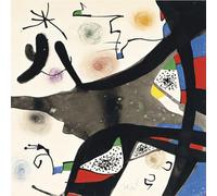 GLKFWVX Famous Joan Miro Posters The Star Exhibition Wall Art Surrealism Canvas Painting Miro Prints Joan Miro Pictures For Home Decor 50X50cmX1 No Frame