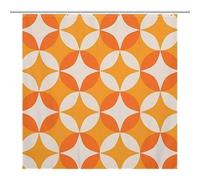 GLKSDLPO Boho Geometric Shower Curtain, Mid Minimalist Abstract Aesthetic Modern Shower Curtain Sets Bathroom Bath Curtain 12 Hook(175x240cm/69x94in(WxH)/)