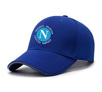 GLLUSA Men's Baseball Cap for SSC Napoli Print Casual Hat Adjustable Sun Visor Hat Golf Caps Trucker Hat Unisex Sports Cap - Teen Gift-Blue||One Size