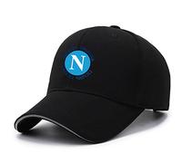 GLLUSA Men's Baseball Cap for SSC Napoli Print Casual Hat Adjustable Sun Visor Hat Golf Caps Trucker Hat Unisex Sports Cap - Teen Gift-Black||One Size