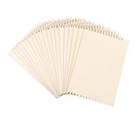 GLMFAN 20 Pcs Beginners Wooden Loom, Cardboard Weaving Loom Kit for Kids Adults, Notched Weaving Loom Basket Tools, Weaving Boards Jewelry Art Craft Crochet Knitting Teaching Educational, 6 x 9