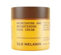 Glo Melanin Nourishing Face Cream - Hydrating Daily Moisturizer for Radiant, Even-Looking Skin - Vegan, Paraben-Free Formula for a Healthy Glow (2 oz)
