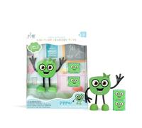 Glo Pals Character. Pippa - Green. Water-Activated Light-Up Sensory Bath Toy. Kids Colourful Bath Time Toy. Light-up Sensory Play. Gift for Boys & Girls 3+