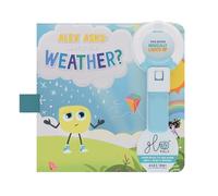 Glo Pals Light Up Library Alex Asks What is the Weather Book with 1 Magic Magnifier