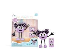 Glo Pals Lumi Character. Water-Activated Light-up Sensory Bath Toy + 2 Reusable Light-Up Cubes. Kids Sensory Bath Time Toy. Gift for Boys & Girls 3+ (Lumi - Purple)