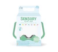 Glo Pals Sensory Play Jar. Children's Water Activated Light-up Sensory Toy. Easy Grip Handles. Child-proof Locking Lid. Therapy Stress Relief Toy Suitable for Boys & Girls 18 months + (Teal)