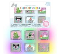 Glo Pals Water-Activated Light-Up Bath Toy Cubes, Fairies, Pack of 6