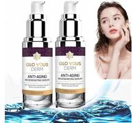 Glo Vous Derm Luxe Serum,Glo Vous Derm Luxe Anti Aging Serum,Anti Aging Regenerating Serum,Glo Vous Derm Luxe Regenerating Anti Aging Serum,The Peptide-Rich Wrinkle Serum For All Skin Types (2 Pcs)