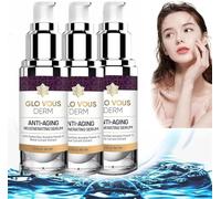 Glo Vous Derm Luxe Serum,Glo Vous Derm Luxe Anti Aging Serum,Anti Aging Regenerating Serum,Glo Vous Derm Luxe Regenerating Anti Aging Serum,The Peptide-Rich Wrinkle Serum For All Skin Types (3 Pcs)