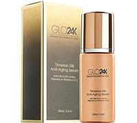 GLO24K 24k Gold Anti-Aging Serum with Vitamins C and E