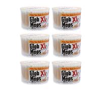 glob mops xl 2.0 300pcs x 6 packs! bulk! eco friendly 1800 total mops