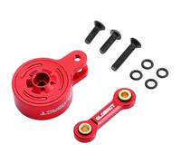 GLOBACT 25T Servo Saver Aluminum with Link for ARRMA 1/10 Big Rock Granite KRATON Outcast SENTON 1/8 Typhon Replace AR340151 ARAC8883