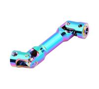 GLOBACT Colorful RC Drive Shaft Stainless Steel Driveshaft for Axial SCX10 TRX4 LCG Chassis build 1/10 RC Crawler Upgrade Parts (60-76mm)
