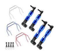 GLOBACT Front Rear Sway Bar Hop Ups Anti-Roll Bar Kit for Traxxas Slash 4x4/Rustler 4x4/Stampede 4x4/Rally 4x4 1/10 RC Truck Upgrades Parts
