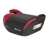 globakids I-Size Booster Car Seat - 125-150cm ,Child Booster Seat,Comfortable, Compact & Lightweight,Portable Car Seats for Kids,ECE R129，Red Black