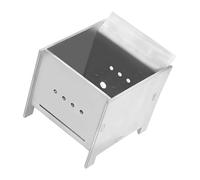 Global Agreement Rustless Combustion Chamber Replacement Part for Pellet Ovens Accommodates Multiple Entities 3 5/8x4x4 Inches Wood Stove Replacement