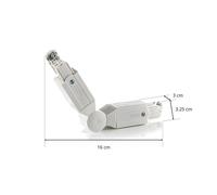 GLOBAL Angle connector for HV track system Noa, white