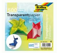 Global Art Folia Transparent Origami Paper x 6-inch 500 kg, 15 x 15 cm