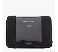 Global Canvas Pencil Case 16oz Woven Canvas 120 Capacity For Colouring Pencils