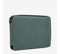 Global : Canvas Style Steel Blue Colour Pencil Case Holds 120