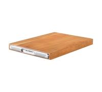 Global Cherry Wood Cutting Board 35x25cm, Premium Small Japanese Inspired Chopping Board, Knife Friendly, Durable, Natural Finish