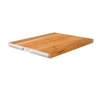 Global Cherry Wood Cutting Board 50x40cm, Premium Large Japanese Chopping Board, Knife Friendly, Durable, Natural Finish