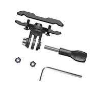 Global Cycle Mount Direct Current Primary Action Camera Trademarks Tool Complimentary Appendage Easy Arrange and Removal for Motorcyclists Cycle Seat Track Mount for Action Cameras Powerful Aluminum