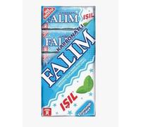 Global Daily Goods Falim Sugarless Plain Gum with Carbonate and Mint, 100 Pieces (5 x 20 Pieces)