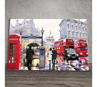 Global Designs Tile Picture St Pauls Cathedral London Ceramic Souvenir Plaque Wall Art Macneil Studios 20x30cm