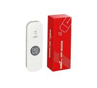 Global Edition 4G LTE Portable WiFi Hotspot for Travel with SIM Card Slot Hotspot Device Support FDD:B1/2/3/4/5/7/8/20/28/66 in North America, South America Europe Africa Around The World (White)