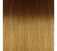 GLOBAL EXTEND® Bond Extensions, 100% Real Hair, Double Drawn, Various Lengths, Reusable, Versatility in Styling, Wide Choice of Colours (45 cm, 06/15 Ombre)