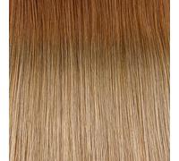 GLOBAL EXTEND® Bond Extensions, 100% Real Hair, Double Drawn, Various Lengths, Reusable, Versatility in Styling, Wide Choice of Colours (45 cm, 10/18 Root)