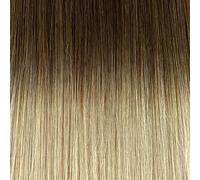 GLOBAL EXTEND® Bond Extensions I 100% Real Hair I Double Drawn | Various Lengths I Reusable I Versatility in Styling I Wide Choice of Colours (45 cm, 8B/615 Ombré)