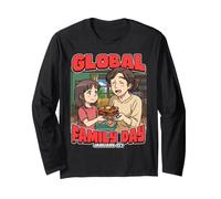 Global Family January 1st Celebrate Shared Humanity Day Long Sleeve T-Shirt