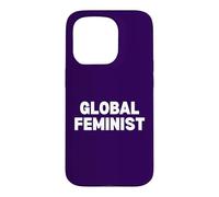 Global Feminist Empower Women Equality Diversity Activist Case for iPhone 15 Pro