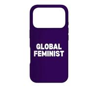 Global Feminist Empower Women Equality Diversity Activist Case for iPhone 17 Pro