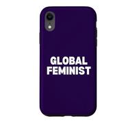 Global Feminist Empower Women Equality Diversity Activist Case for iPhone XR